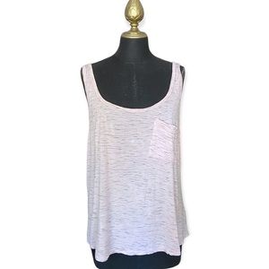 Volcom Tank Top Shirt Oversized Pink Grey Size Large